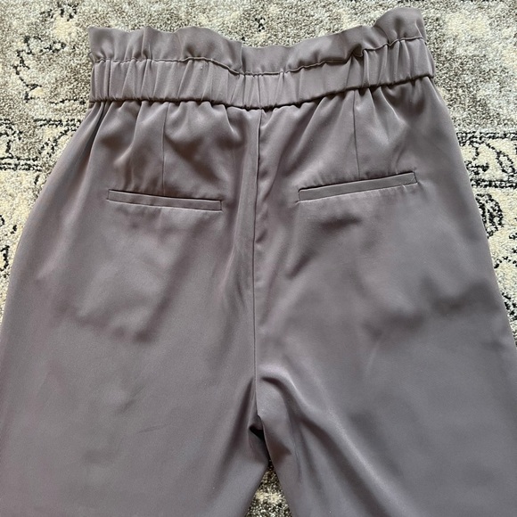 Dynamite Purple Dress Pants with cuffed ankles - Picture 4 of 6